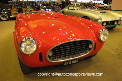 1952 Ferrari 225 Sport Spider Barchetta Vignale  - Exhibit Axel Schuette Fine Cars 